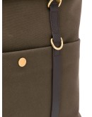 canvas clasp fastening backpack