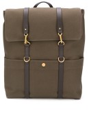 canvas clasp fastening backpack