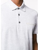 chest pocket polo shirt