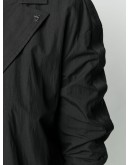 single-breasted trench coat