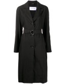 single-breasted trench coat