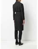 single-breasted trench coat