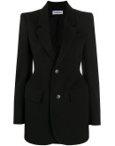 Hourglass single-breasted blazer