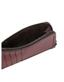 zipped leather cardholder