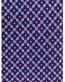geometric print necktie