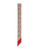 GG Apple skinny scarf