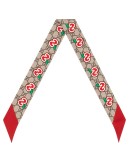GG Apple skinny scarf