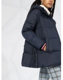 hooded padded jacket