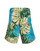 palm leaf-print swim shorts