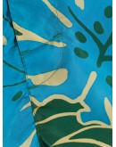 palm leaf-print swim shorts