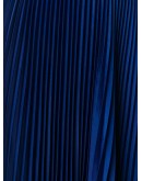 pleated mid skirt