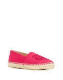 embroidered-logo espadrilles