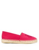 embroidered-logo espadrilles