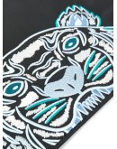 embroidered tiger clutch