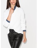 Abigail ribbed-knit jumper