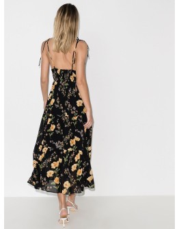 Jaden floral-print midi dress