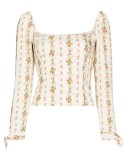 Ariana floral print blouse