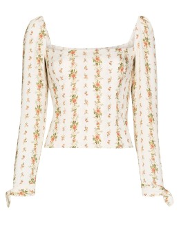 Ariana floral print blouse