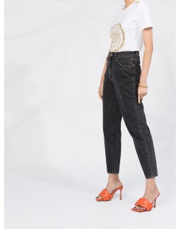 logo print T-shirt