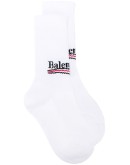 logo print ankle socks