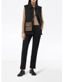 Monogram Print E-canvas Robin crossbody bag