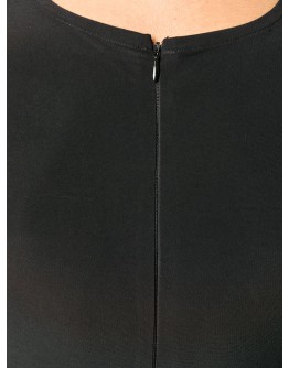 fitted silhouette jumpsuit