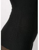 fitted sheer jumpsuit