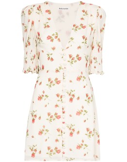 Alison floral-print mini dress