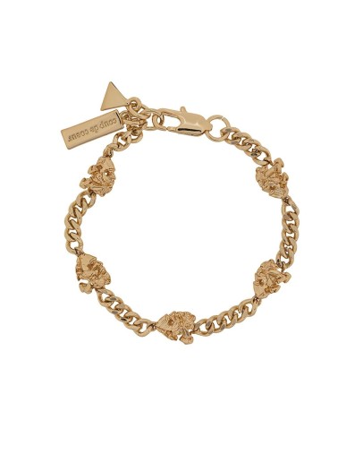 rock detail chain bracelet