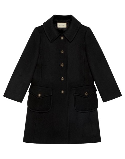 GG button peacoat