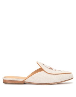 x Bing Xu embroidered loafer mules