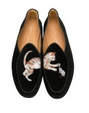 x Bing Xu embroidered loafers