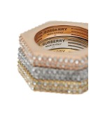 set of 3 gold-plated rings