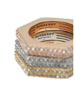 set of 3 gold-plated rings