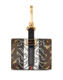 Monogram Stripe E-canvas AirPods case
