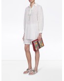 Ophidia GG Floral clutch bag