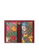 Ophidia GG Floral clutch bag