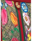 Ophidia GG Floral clutch bag