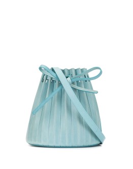 Mini Pleated bucket bag