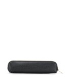 embossed logo make-up bag