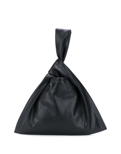 faux leather tote bag