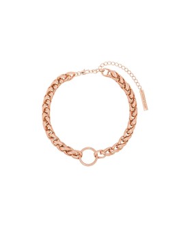 rose gold-tone glasses chain