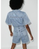 button-up denim playsuit