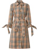 Vintage Check car coat