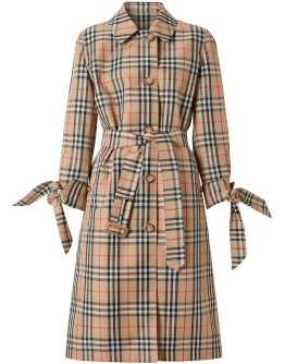Vintage Check car coat