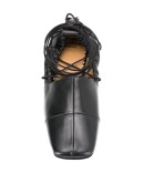 ankle tie hardware detail ballerinas