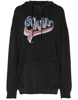 Elvis-print hoodie