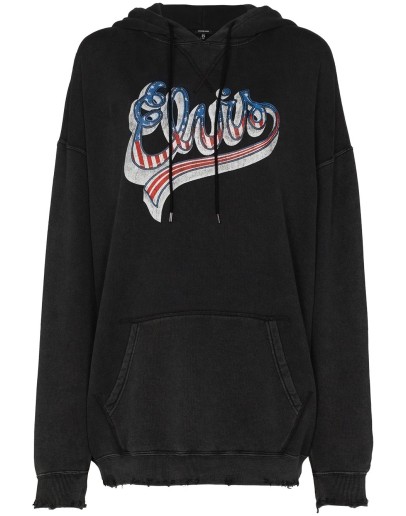 Elvis-print hoodie
