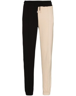 two-tone track pants