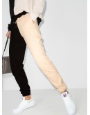 two-tone track pants